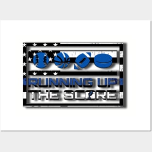 RUTS Thin Blue Line Posters and Art